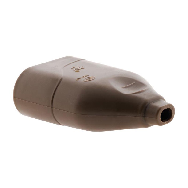 FICHE FEMELLE 2P 6A MARRON NF