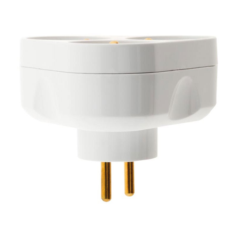 TRIPLITE 3x16A triangulaire Blanc