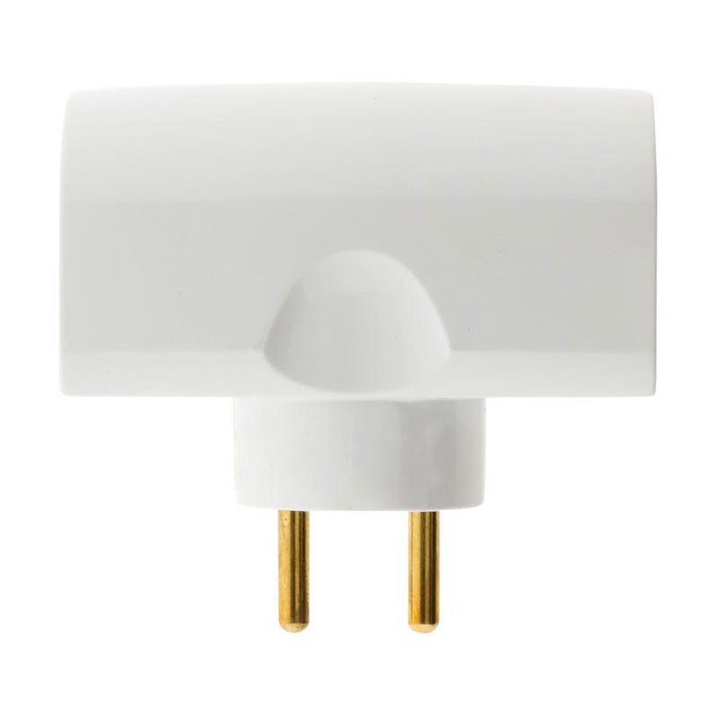 TRIPLITE 2x16A + 1x6A laterale Bianco