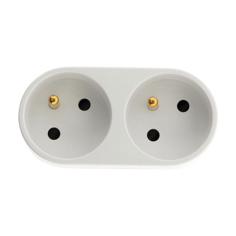 BIPLITE 16A frontal Blanco