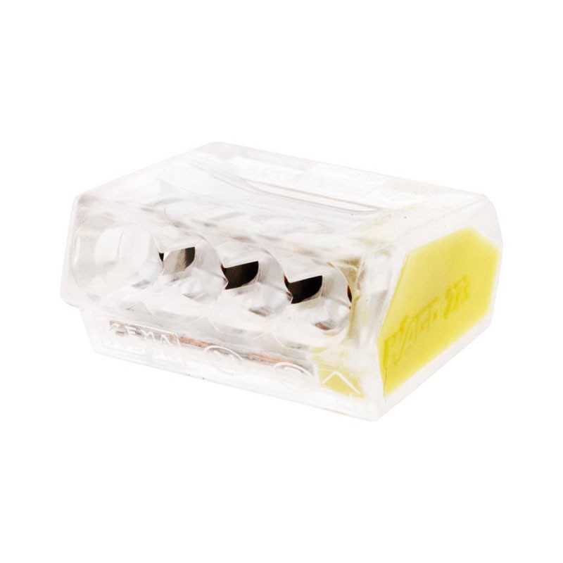 25 TERMINAIS AUTOMÁTICOS 4 x 2,5 -transparentes