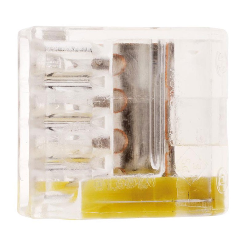 25 BORNES AUTOMATIQUES 4 x 2,5 -transparente