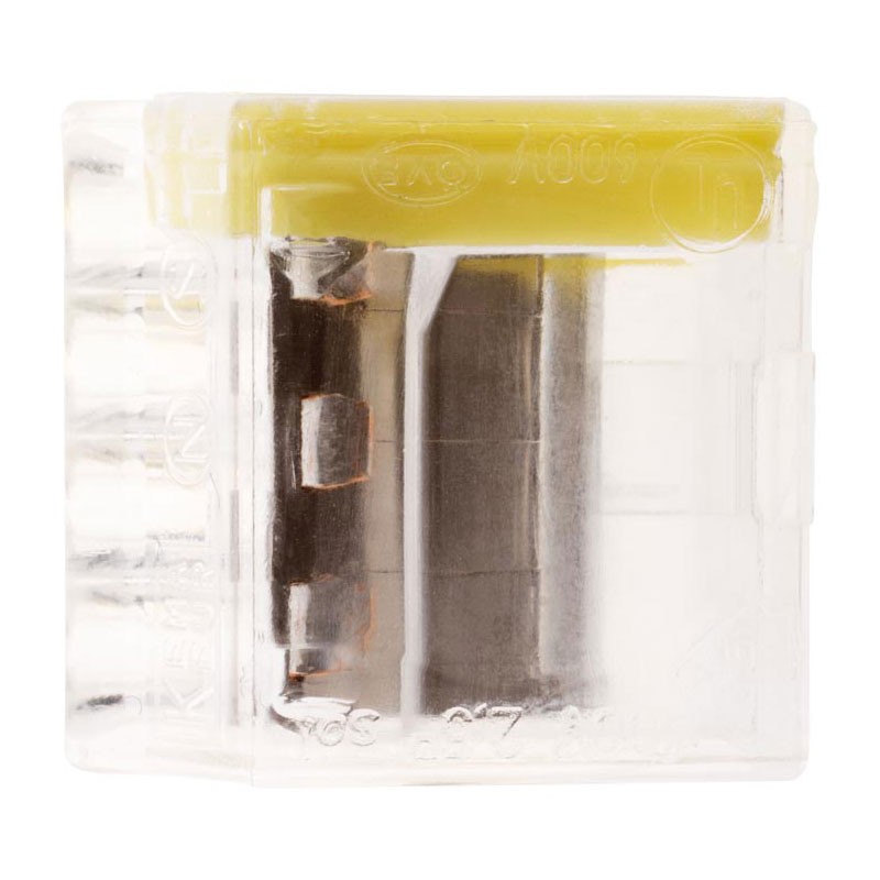 25 AUTOMATISCHE TERMINALS 4 x 2,5 -transparent