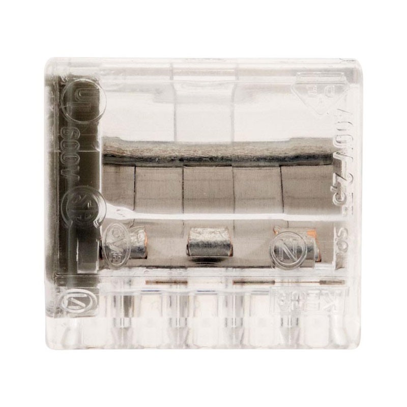 25 BORNES AUTOMATIQUES 5 x 2,5 -transparente