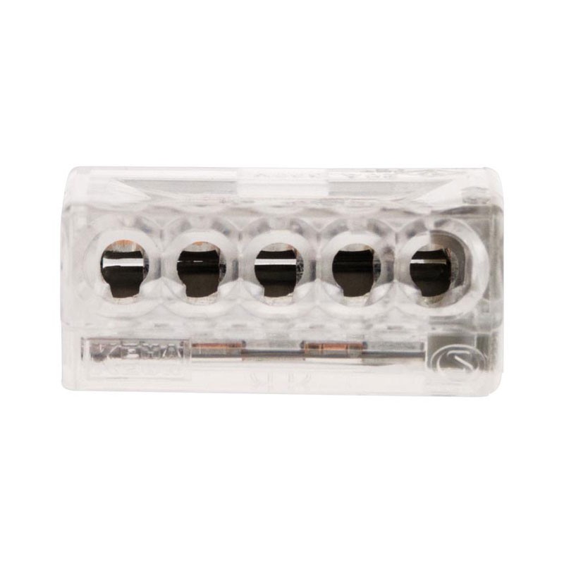 25 AUTOMATISCHE TERMINALS 5 x 2,5 -doorzichtig
