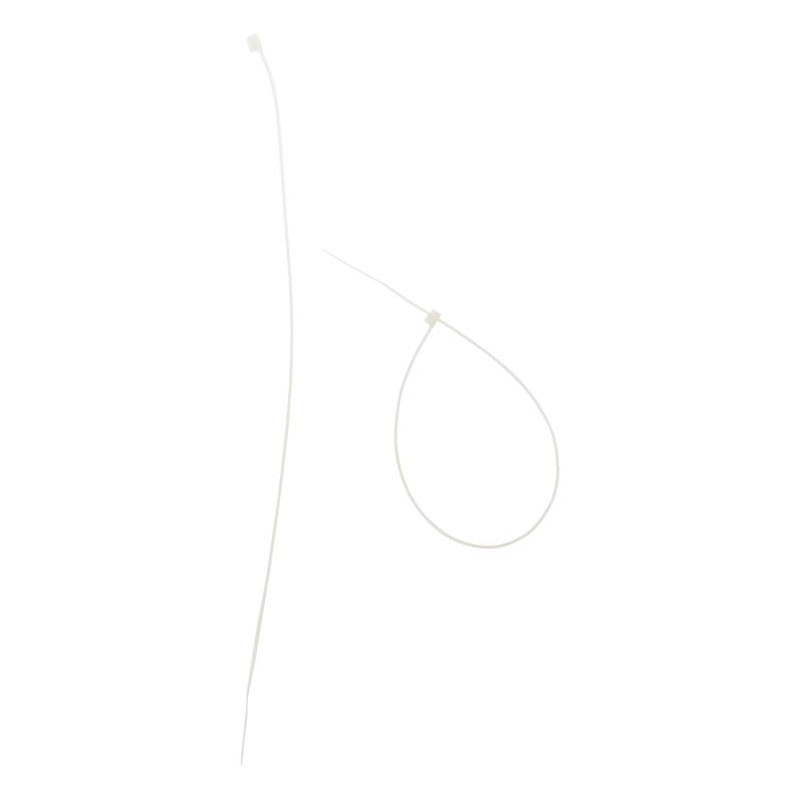 20 COLLIERS DE CABLAGE 3,6x300mm transparents