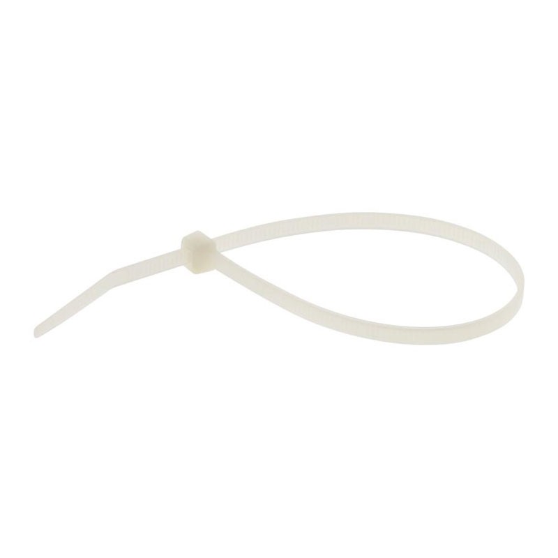 20 CINTAS DE CABLE 3,6x200mm transparentes