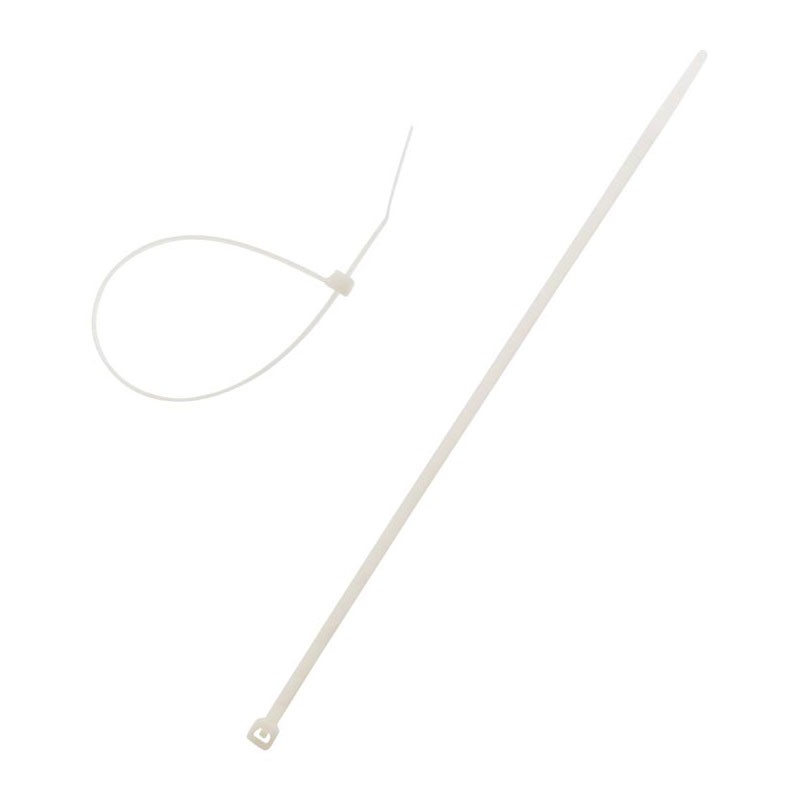 20 COLLIERS DE CABLAGE 3,6x200mm transparents