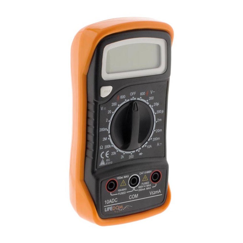 5-function 17-calibre shockproof multimeter