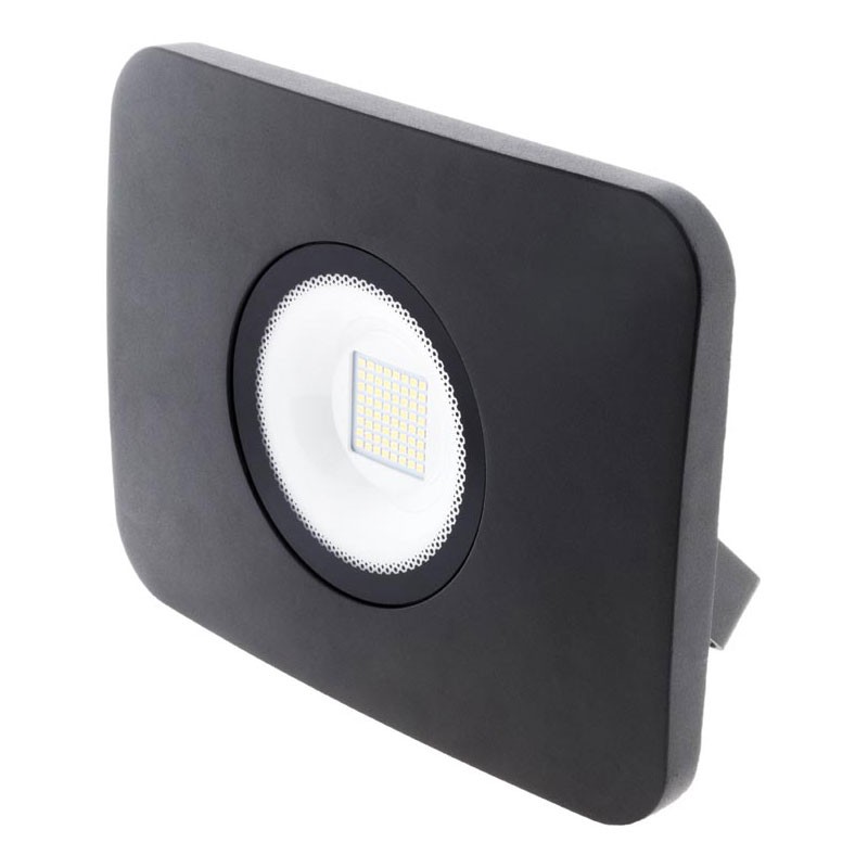 Projecteur LED étanche 70W 5600 Lm 6500K IP65 noir Elexity