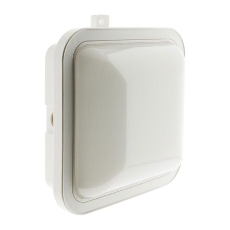 455184 HUBLOT CARRE LED 5.5W 450LM IP44 BLANC