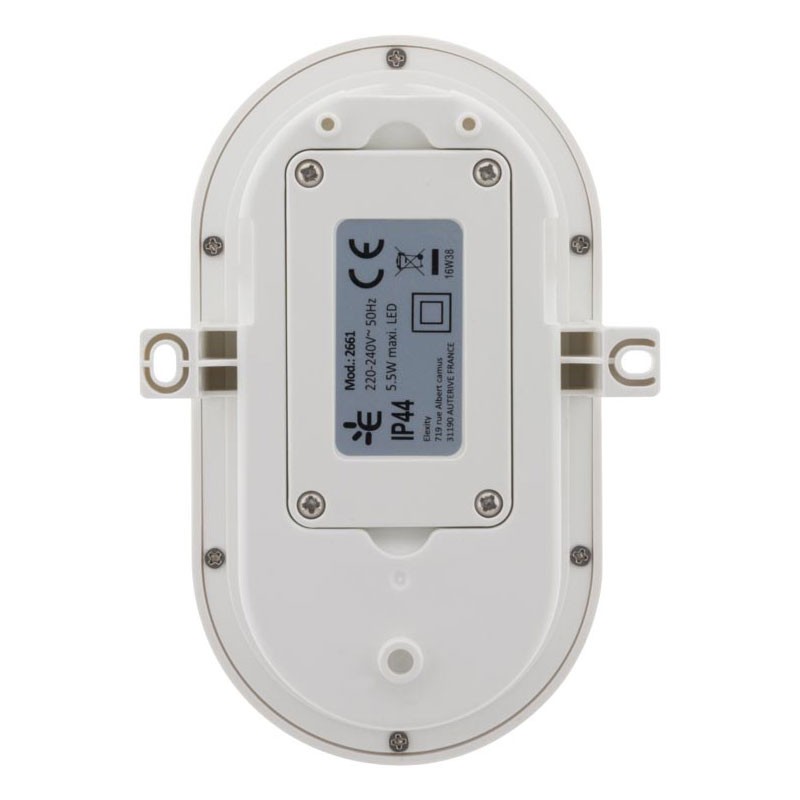 141032 LED OBLÒ OVALE 5.5W 450LM IP54 BIANCO