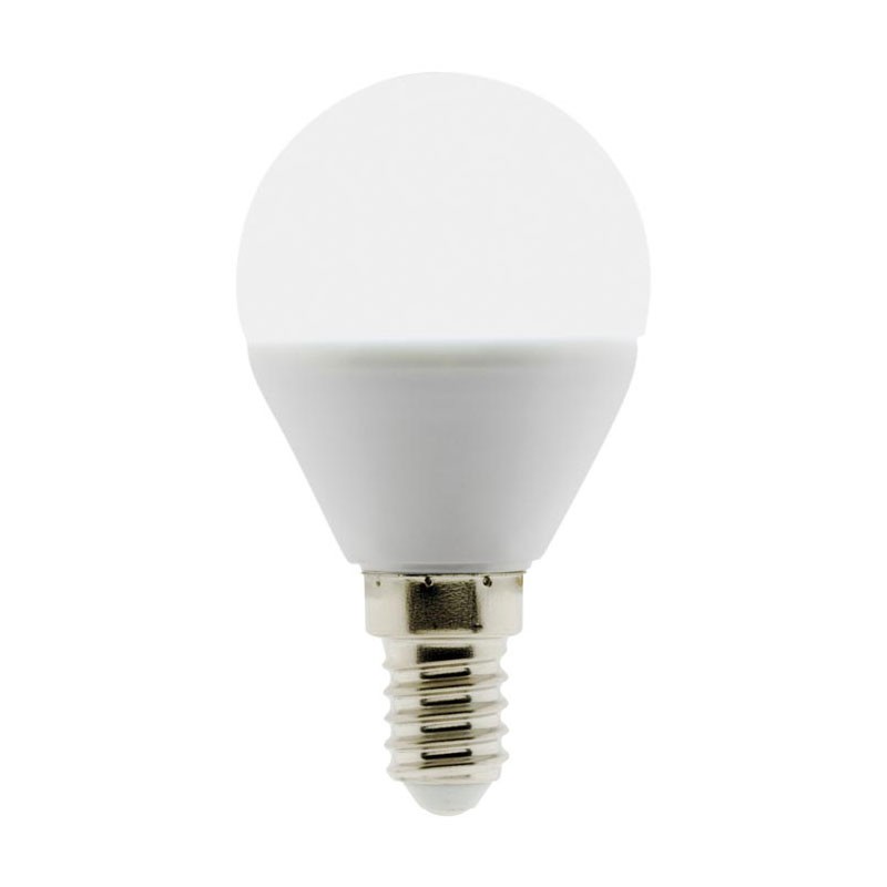 Elexity - Lot de 2 ampoules led spherique 5w E14 6500K° 400 lumens