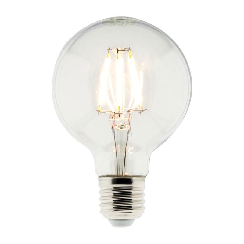 Elexity - Ampoule led filament globe 6W E27 2700K 810 Lumens