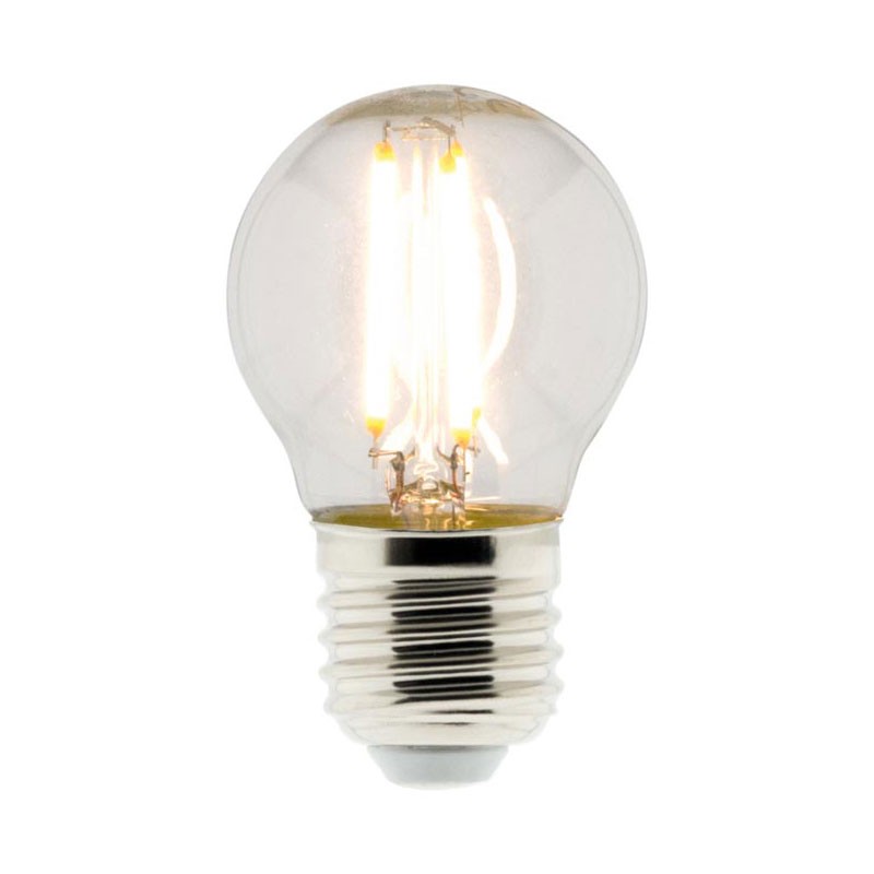 455044 LED BULB FILAMENT SPHERE 4W E27 2700K 450 LM