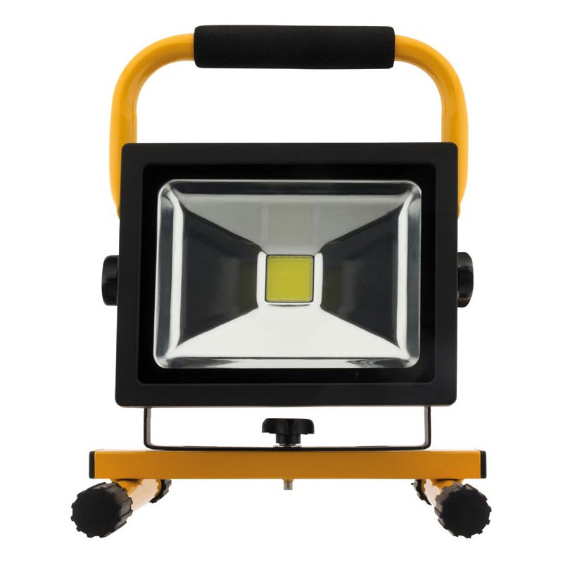141444 20W RECHARGEABLE LED SPOTLIGHT IP65 + 2 CHARGERS