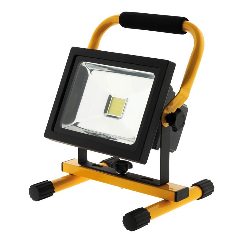 141444 20W RECHARGEABLE LED SPOTLIGHT IP65 + 2 CHARGERS