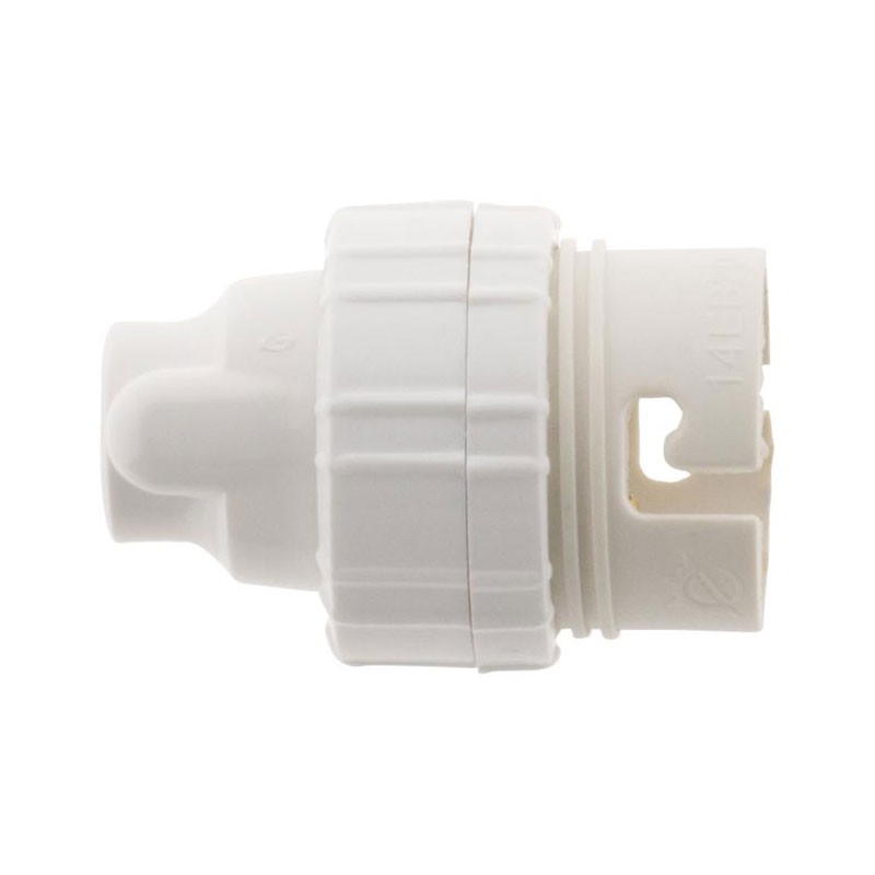 Douille B22 nylon + 1 bague