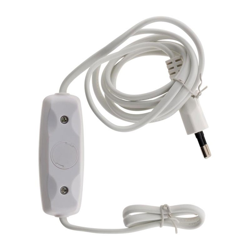 136130 LED DIMMER 1 A 50W FICHA PRÉ-PREPARÁVEL 6A BRANCO