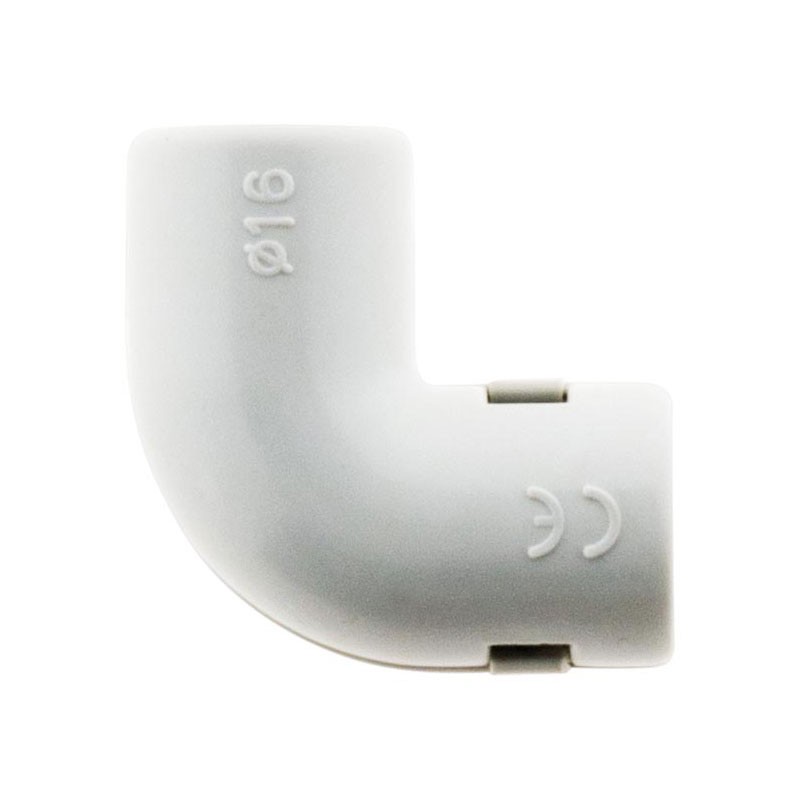 100505 3 EQUERRES/CONDUITS IRL D.16MM GRIS