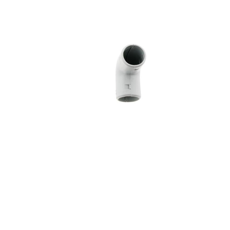 100507 2 EQUERRES/CONDUITS IRL D.25MM GRIS