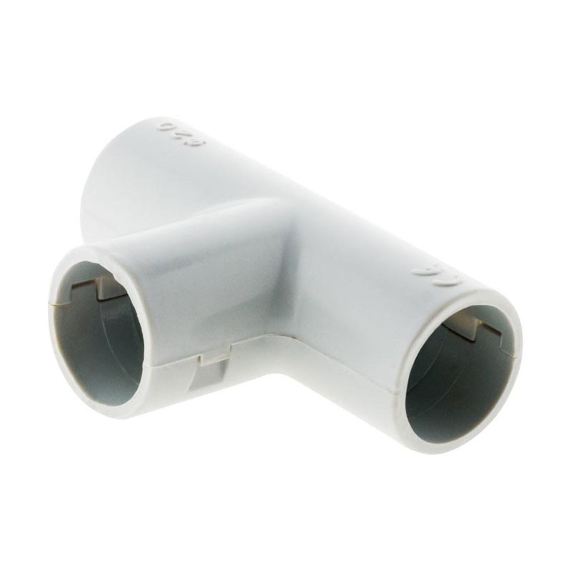 100511 2 TES/CONDUITS IRL D.20MM GRIS