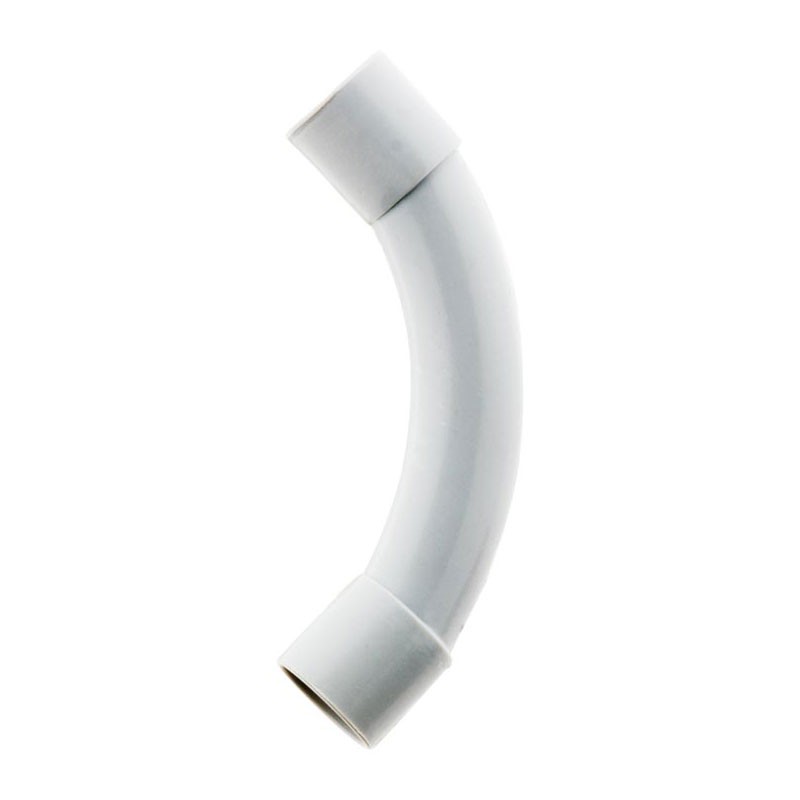 100516 2 CURVE GRANDE RAGGIO IRL D.20MM GRIGIO