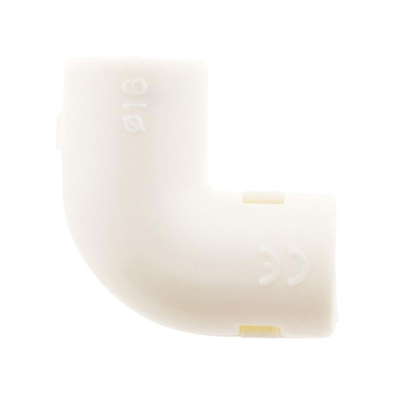 100525 3 IRL BRACKETS/DUCTS D.16MM WHITE