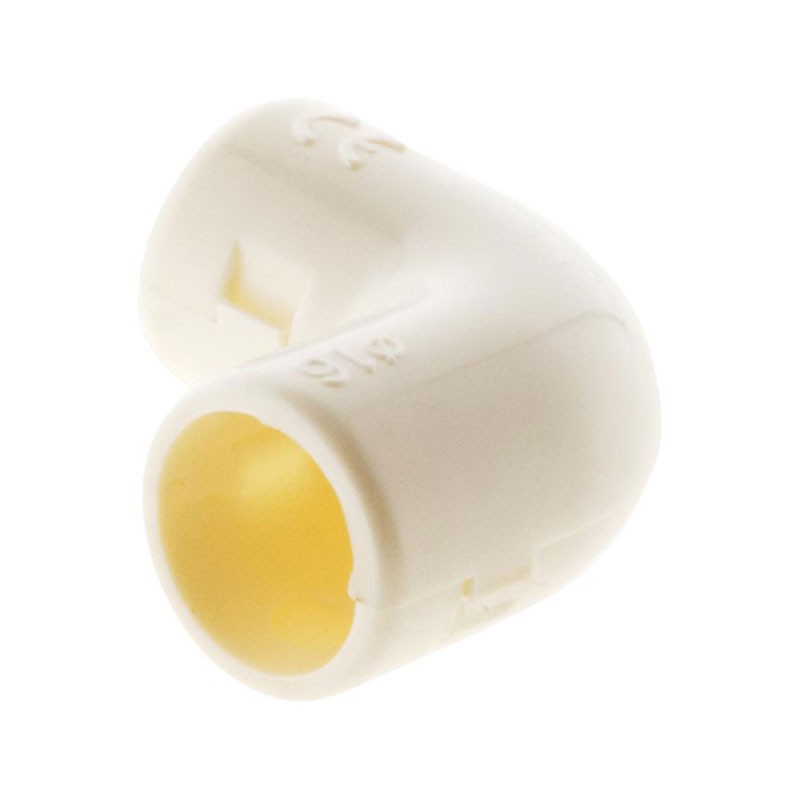 100525 3 EQUERRES/CONDUITS IRL D.16MM BLANC