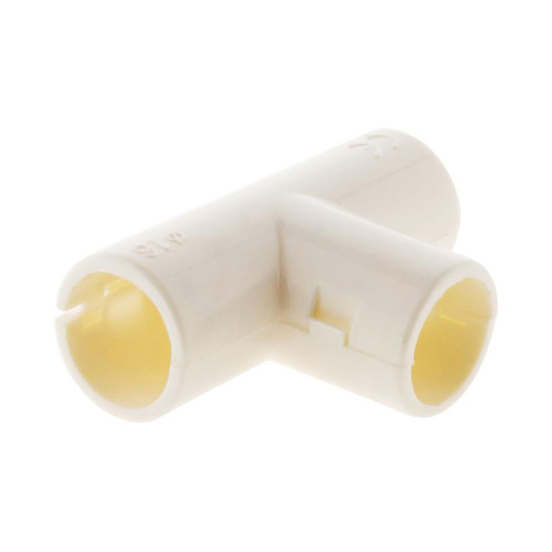 100530 2 Tes/Conduits Irl D.16Mm Blanc