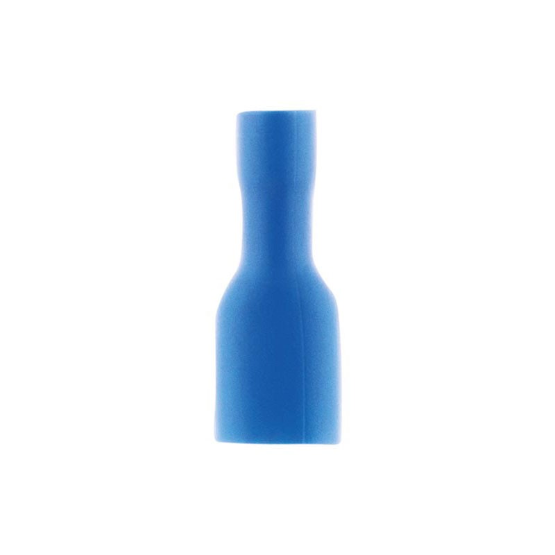 10 Cosses Femelle Isoles Bleues 6.3Mm Zenitech