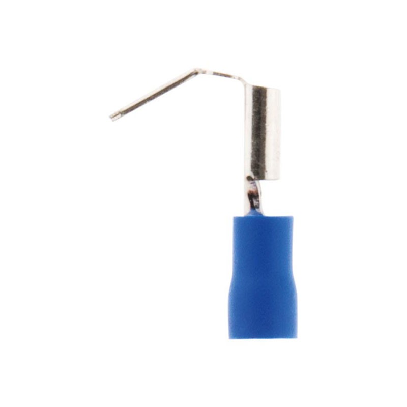 10 Clips Mixte M/F Bleus 6.3Mm