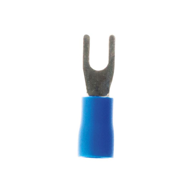 10 cosses foruches bleues de 3mm