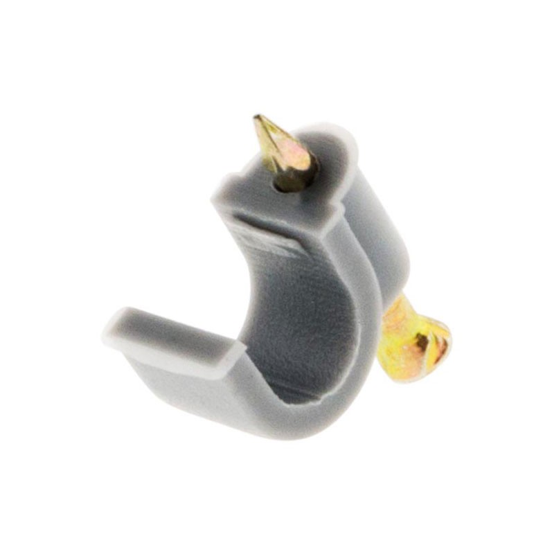 122836 20 ATTACHES PLASTIQUES 6MM GRIS