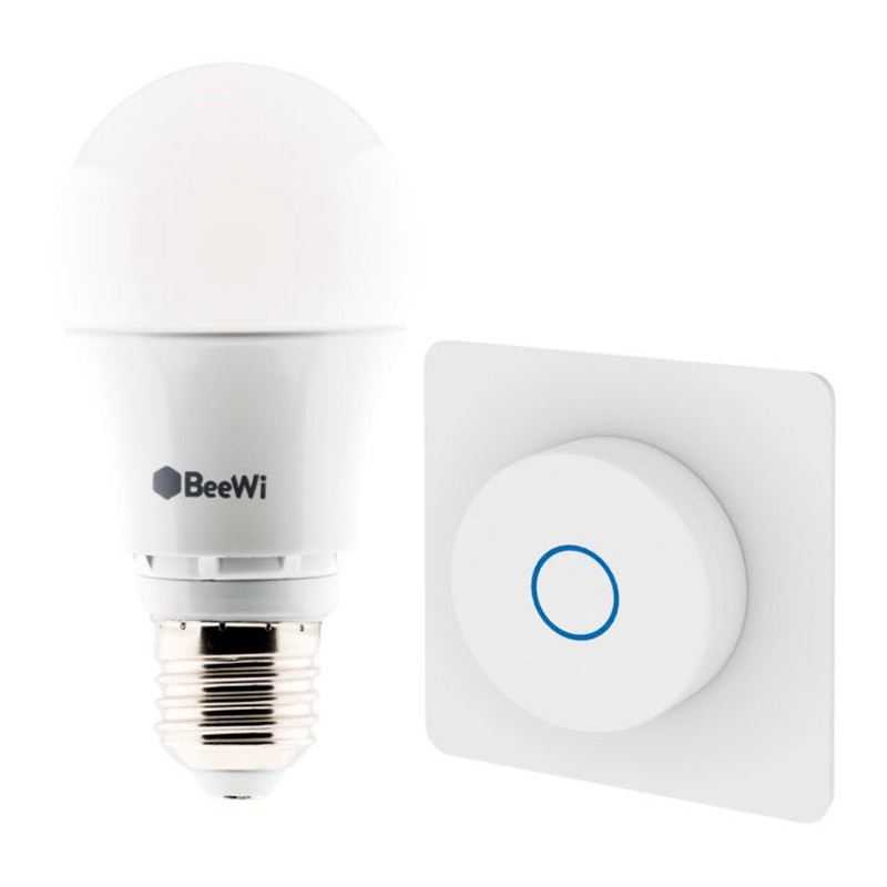 Beewi - Pack ampoule + interrupteur variateur rond BT