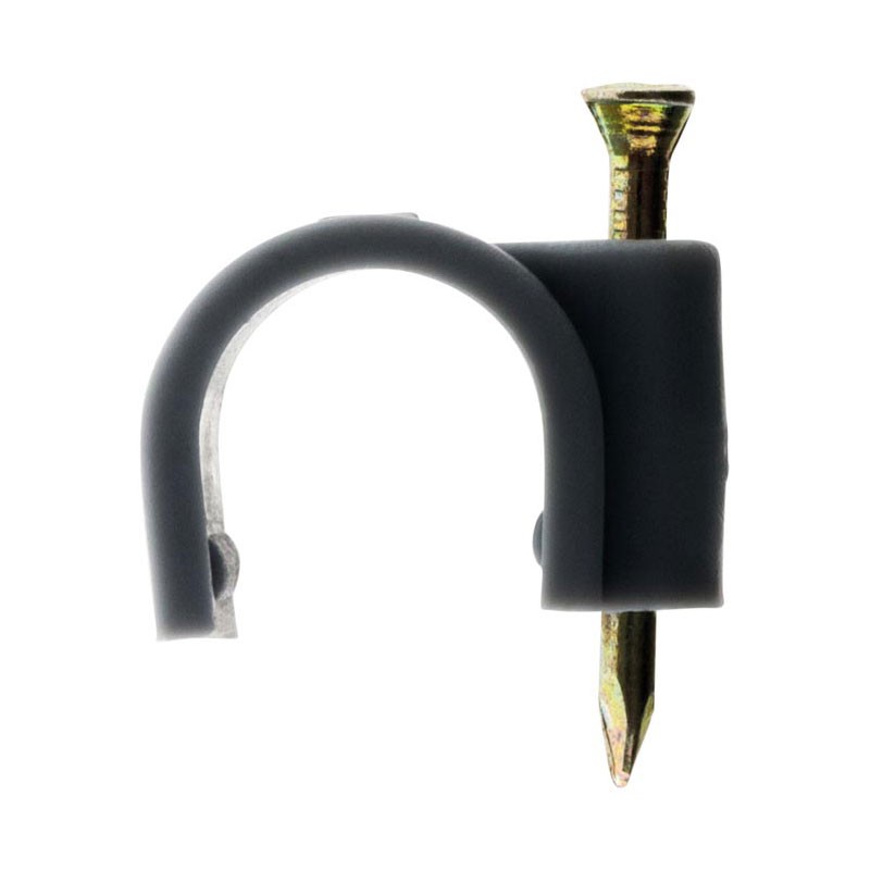 20 plastic clips 20mm grijs