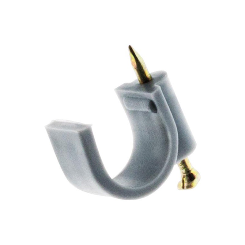 122850 20 ATTACHES PLASTIQUES 20MM GRIS