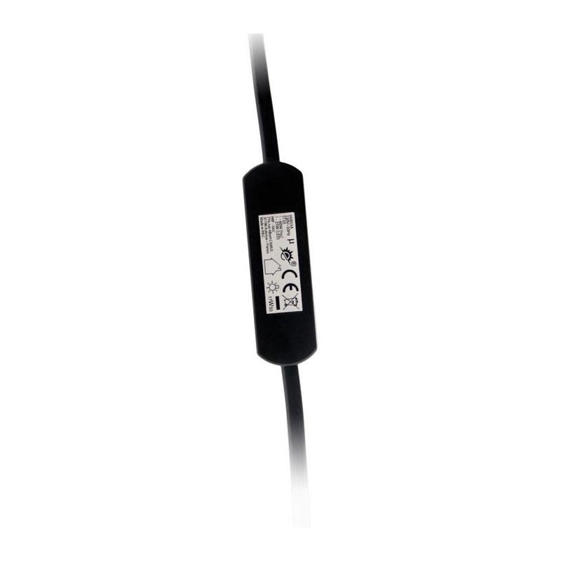 136127 VARIATEUR MINI LED 1 A 25W PRECABLE HO3VV2F 1.5M NOIR