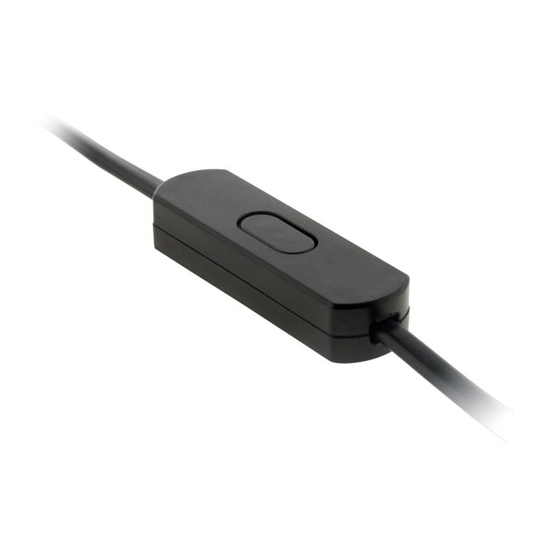 Variateur mini éclairage led de 1W à 25W précablé HO3VV2F 1.5m noir