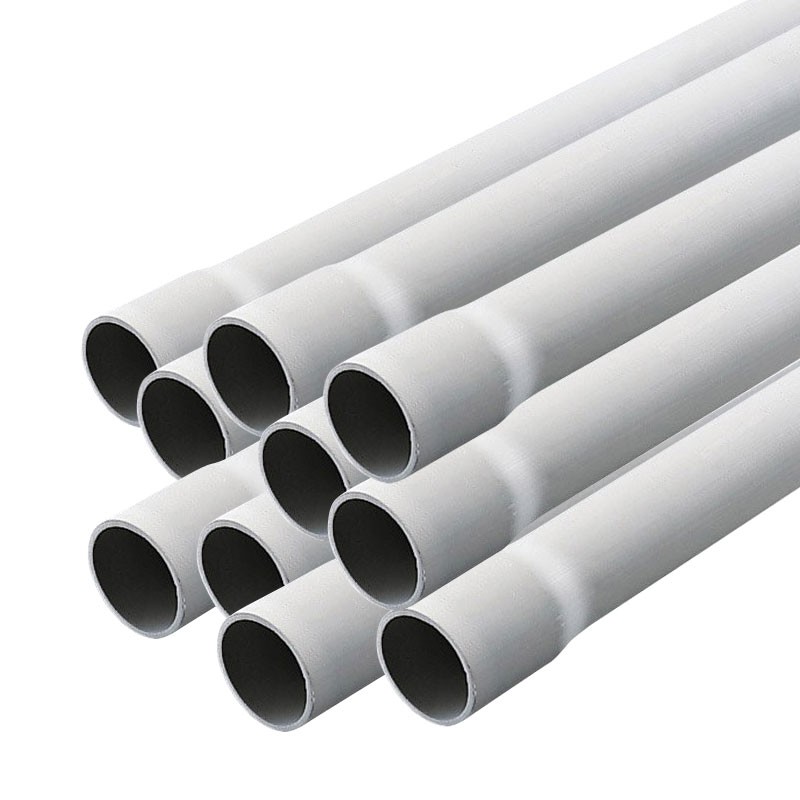 Zenitech - Tubes IRL Tulipe 16 mm – Lot de 10 – 2 mètres - Gris