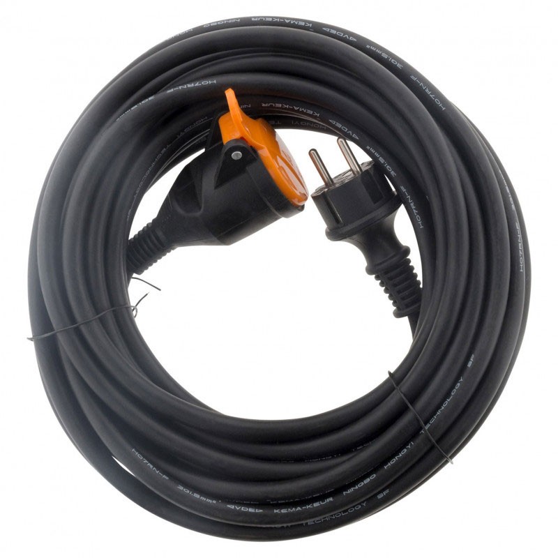CAVO DI PROLUNGA IP44 2X1,5 25M H05VV-F