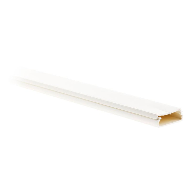 Moulure 30x10mm blanc longueur 2m Zenitech