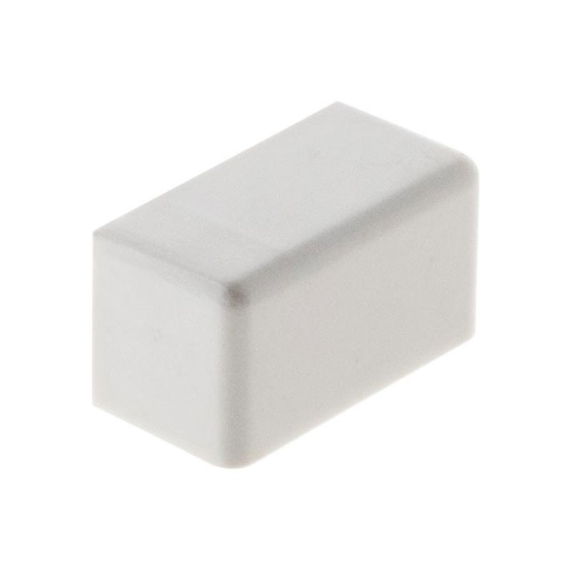 4 embouts moulure 20X10mm blanc Zenitech