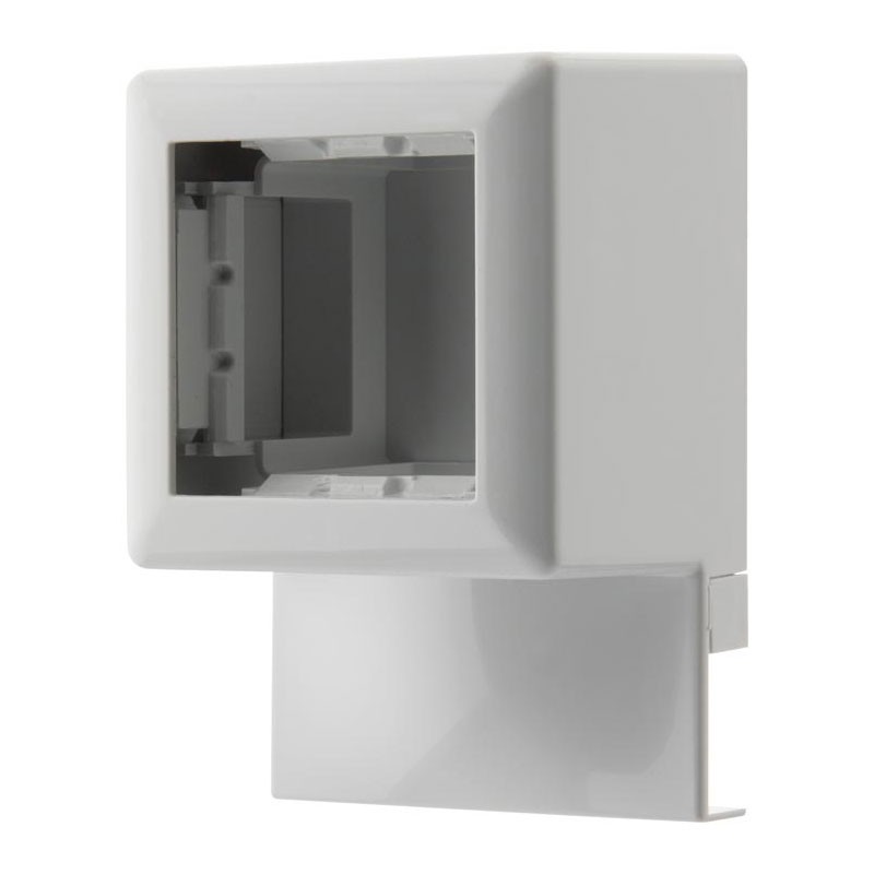 Cadre saillie appareillage 45 pour moulure 20 + 30X10mm