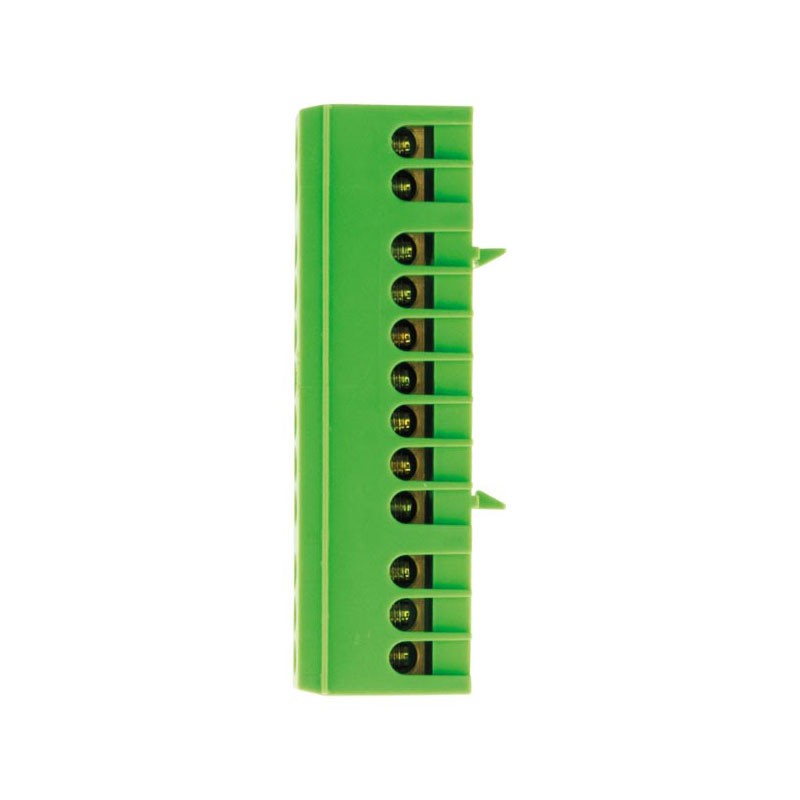 150020 GREEN GROUND TERMINAL BLOCK 12 MODULES