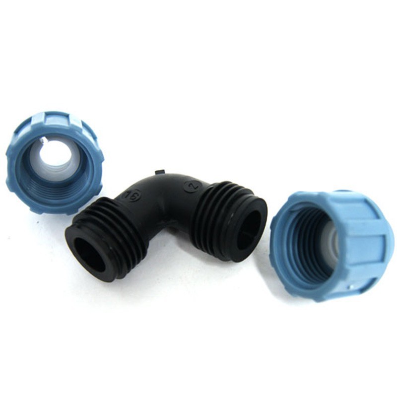 RACCORD COMPRESSION COUDE FF 16 X16