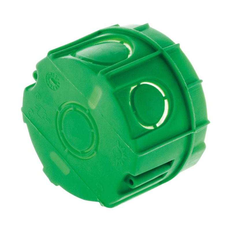 120111 ROUND MASONRY BOX D65 P40 TO SEAL SCREWS+CLAWS