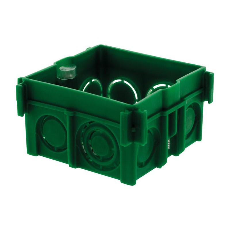 120150 SQUARE CONSTRUCTION BOX 75x75x40 TO SEAL SCREWS+GRIFFES