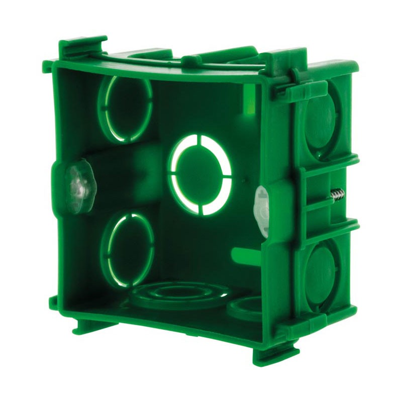 Vierkante gemetselde doos 75x75x40 te verzegelen met schroeven + klauwen
