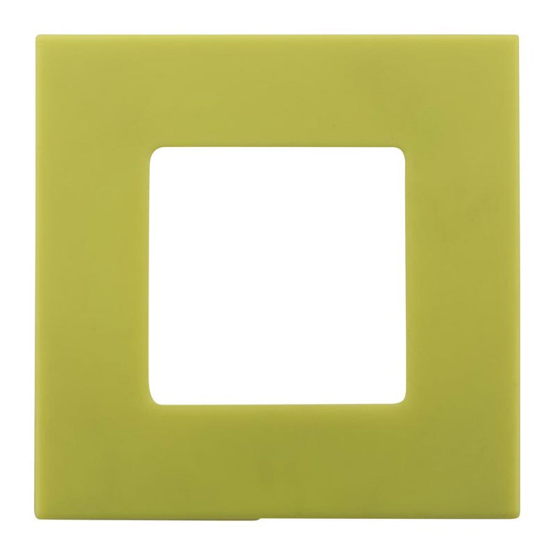 Plaque interrupteur Clarys vert anis